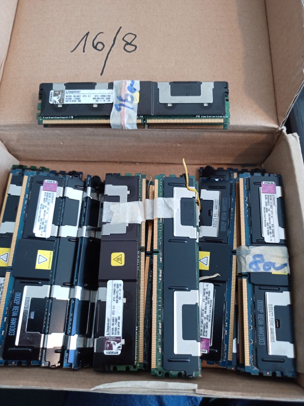 Kingston Memory / RAM: 16giga DDR 2ram Kingston ktm16g – Neu (gemäss Beschreibung) aus wila von audi48