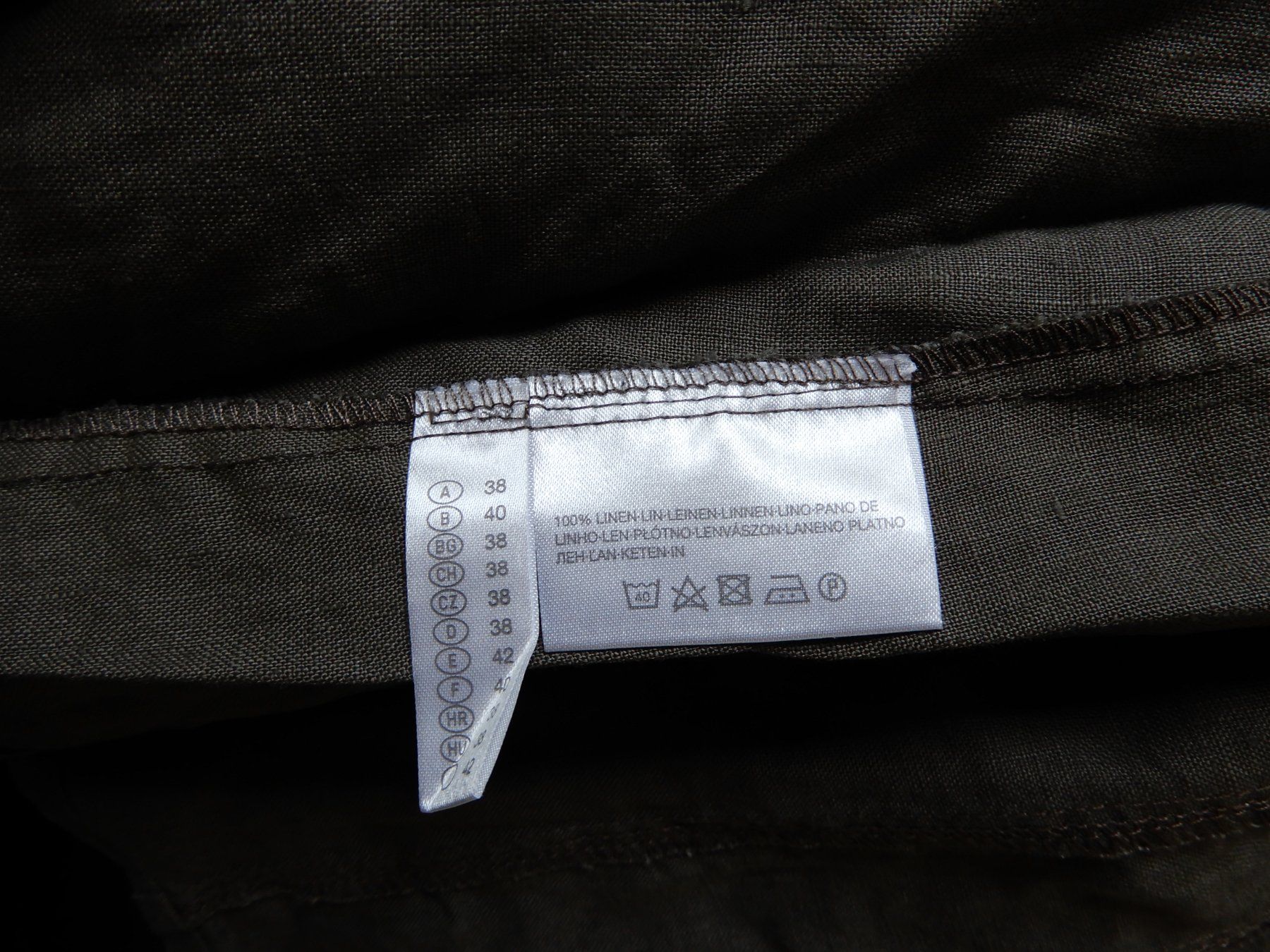 C&A Giacche: Canda Leinen-Blazer, Grösse 38, Khaki – Nuovo (secondo la descrizione) da Erstfeld venduto da Mario_boe0 3