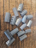lego 6081 lot de 16 pièces Dark Bluish Gray Slope,