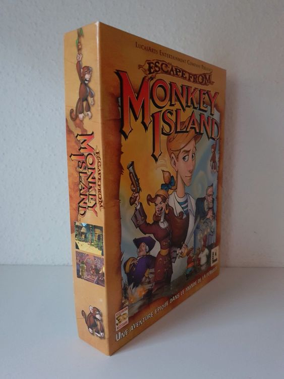Grosse Boîte PC LucasArt : HERO Compilation Avec Monkey Island 2 & Indiana Jones