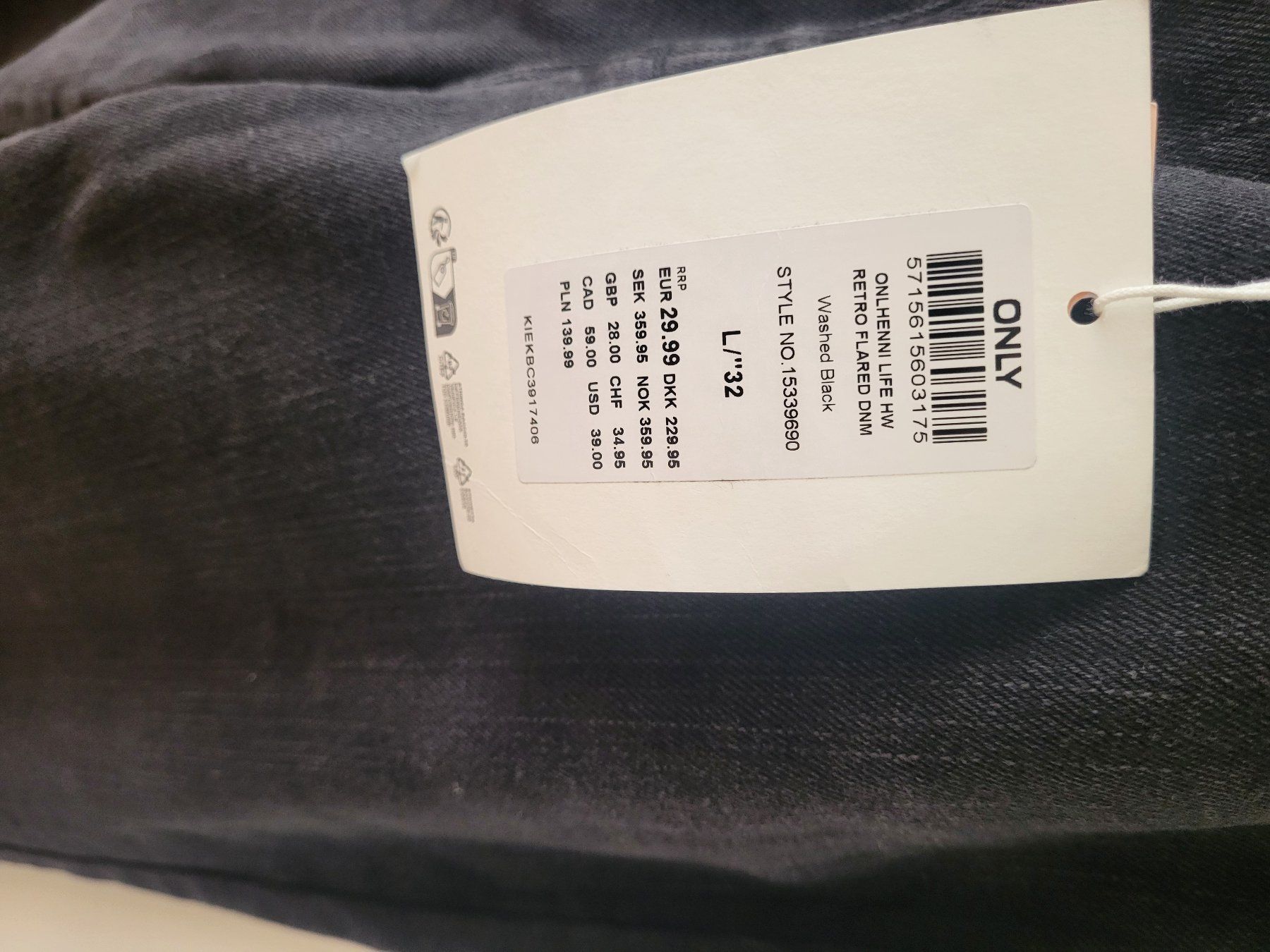 Only Jeans: Neue Bootcut Jeans von Only schwarz – Neu und originalverpackt aus Baden von Sara.S234 2