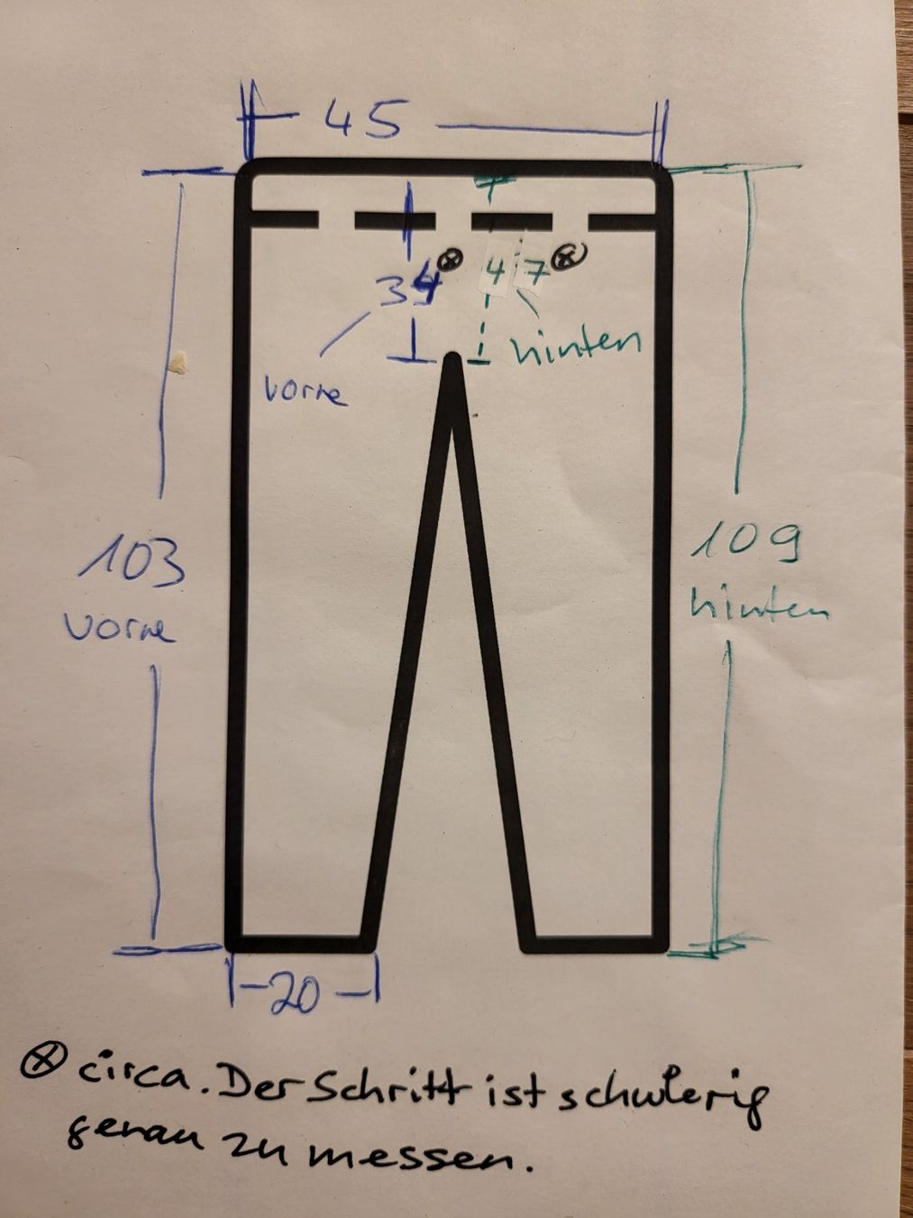 Pantaloni: Elegante Herrenhose – Usato da Horgen venduto da 2CH70 3
