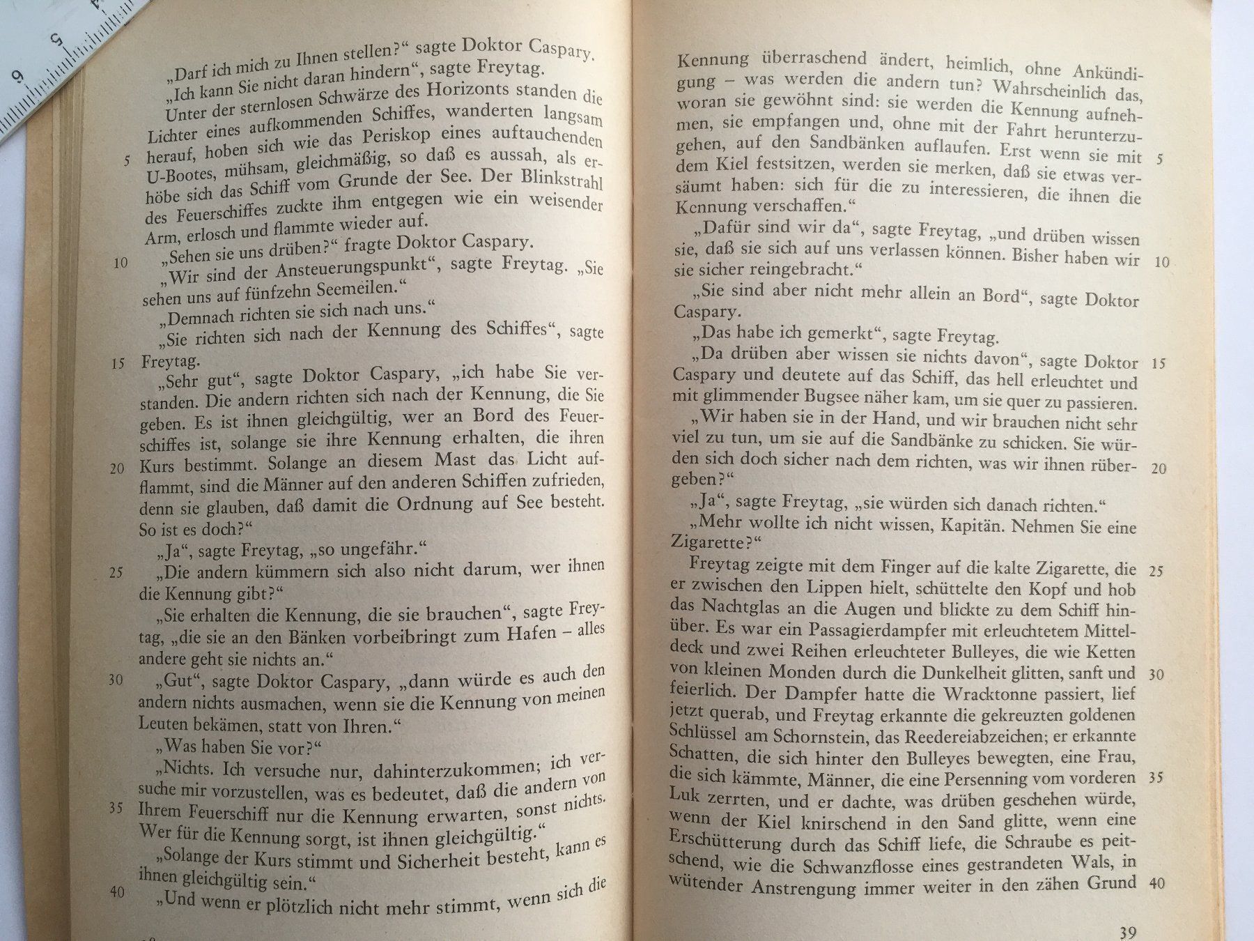 Libri: Das Feuerschiff - Siegfried Lenz – Usato da Grenchen venduto da Kogi7 2