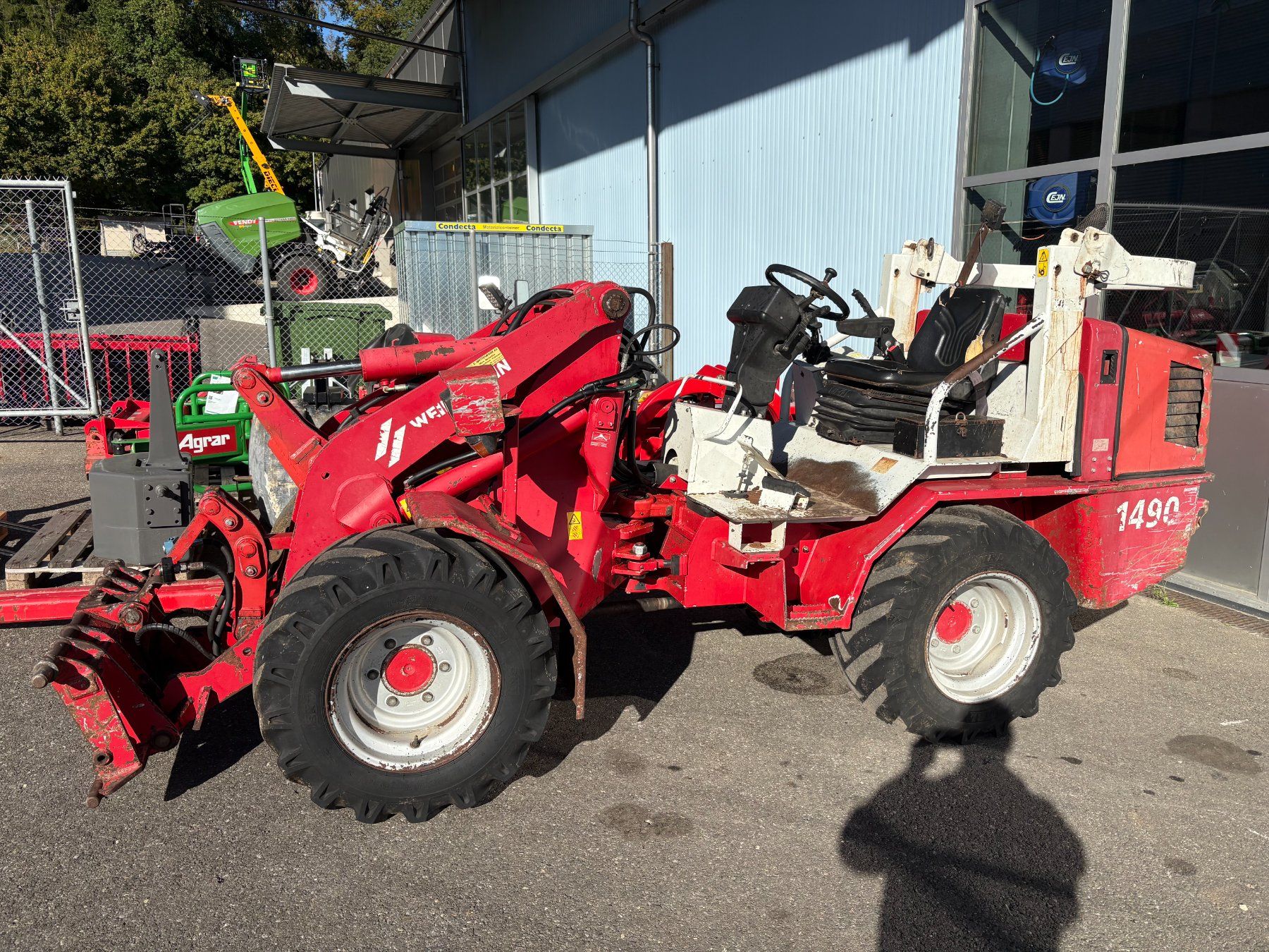 Weidemann Hoflader: Hoflader Weidemann 1490 – Gebraucht aus Lätti von baumi02 2