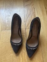 Escarpins Minelli noir taille 39 perforés bon état