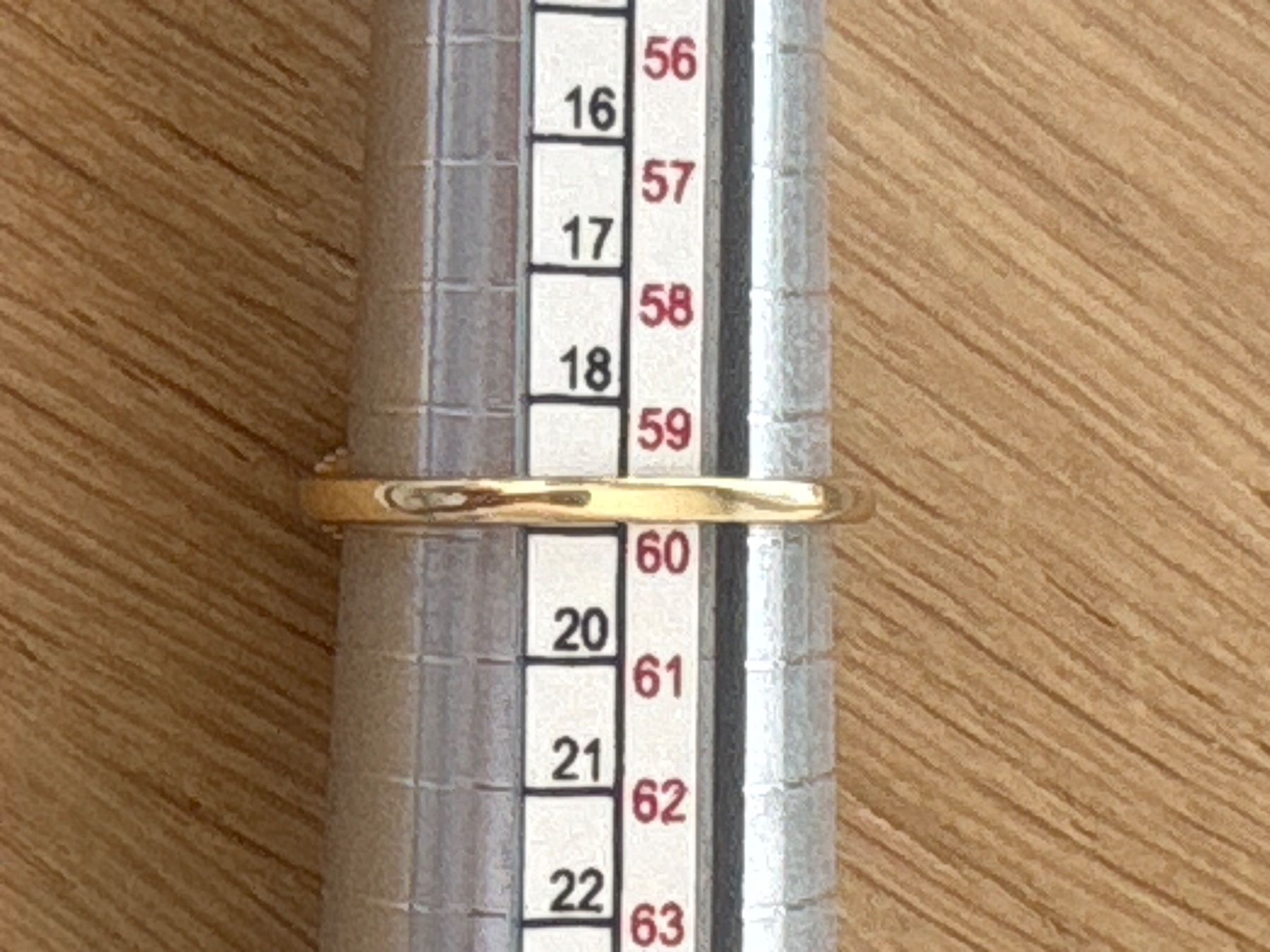 Anelli: Luxus Elegante Gr.19/9 Ring Farbe:  Gold/ blau – Nuovo (secondo la descrizione) da Biel-Bienne venduto da Roserosse13 9