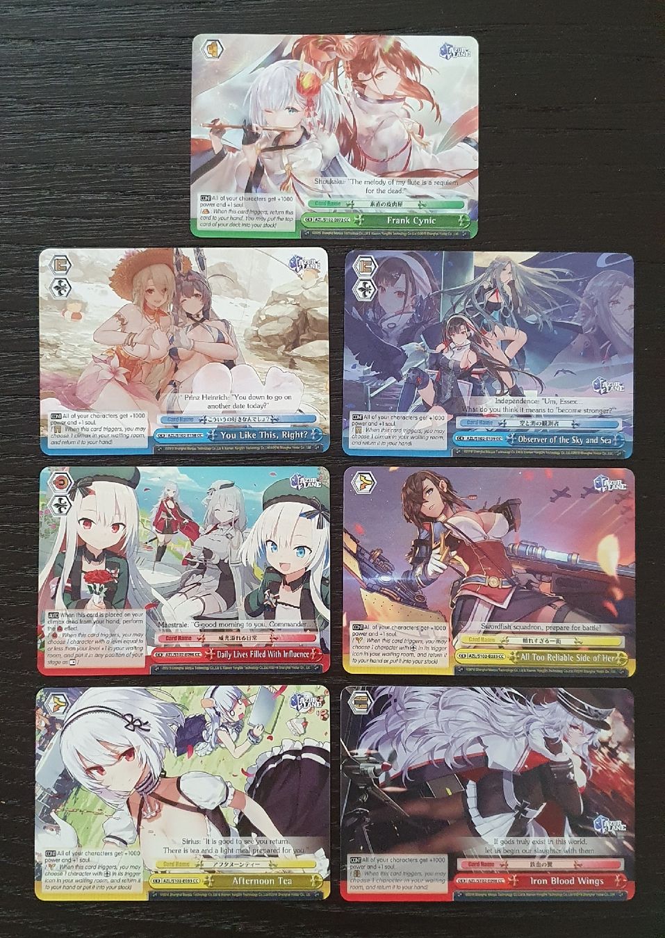 Cartoline: Weiss Schwarz Kartenset Englisch – Usato da Hagendorn venduto da happyclothing 3
