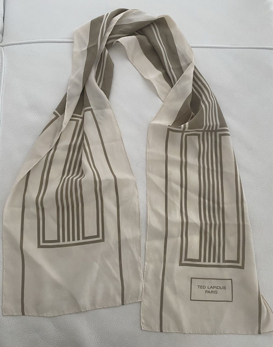 Foulard & Sciarpe: Ted Lapidus Seiden Schal 🌸 – Usato da Opfikon venduto da Luis144 3