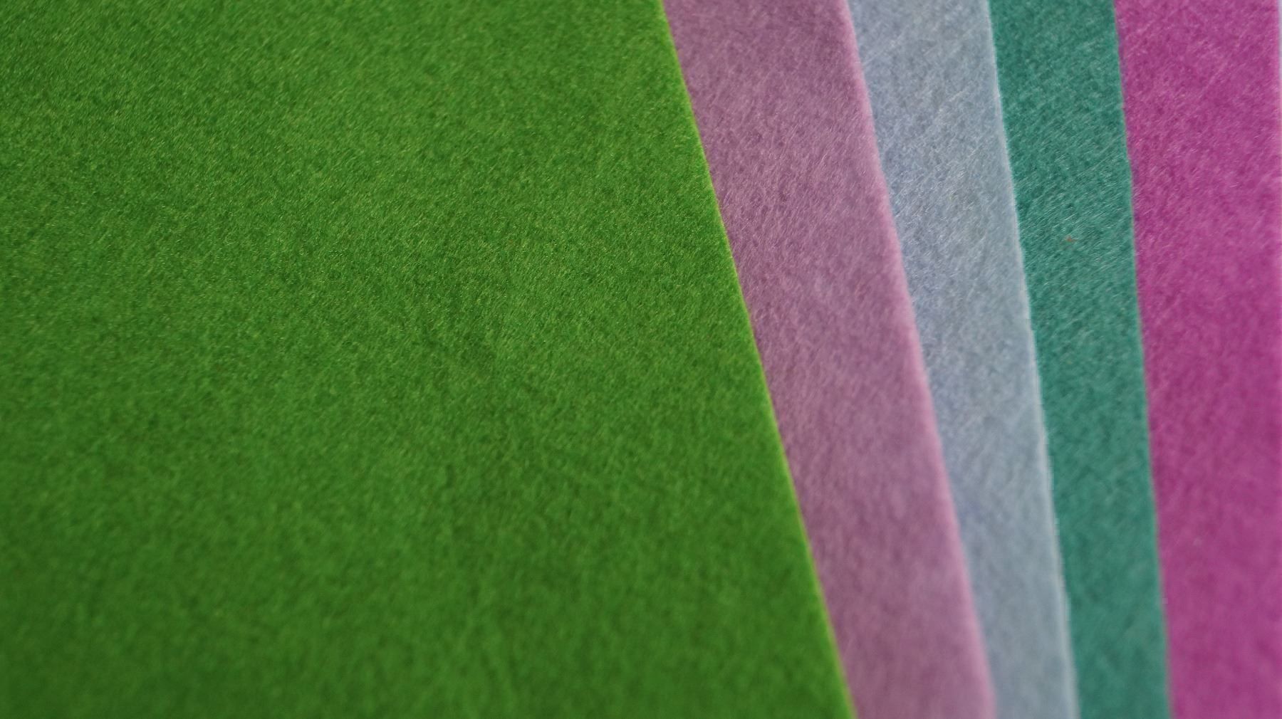 Kit bricolage: BASTELFILZ-SET, 5 Farben 30x30 cm  Set 5 felt diy – Nuovo (secondo la descrizione) da Langenthal venduto da flowersNbirds 2
