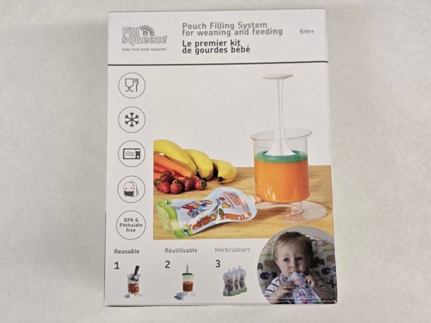 Contenitori & Simili: Fill n Squeeze Babynahrungsbeutel Set Wiederverwendbar – Nuovo e nell'imballaggio originale da Neuenegg venduto da Klamasi 5