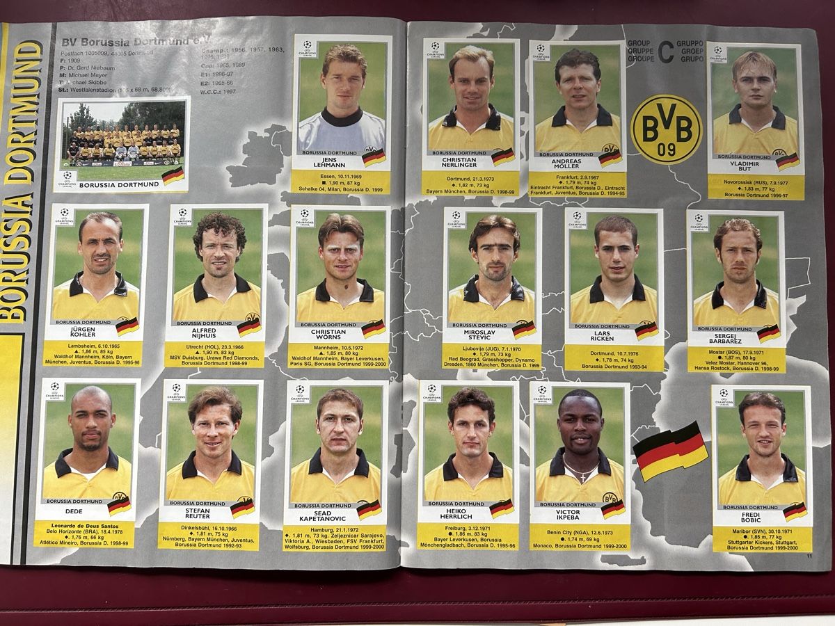 Panini Album: Panini CL Album 1999-2000 – Usato da Binningen venduto da Flagello 5