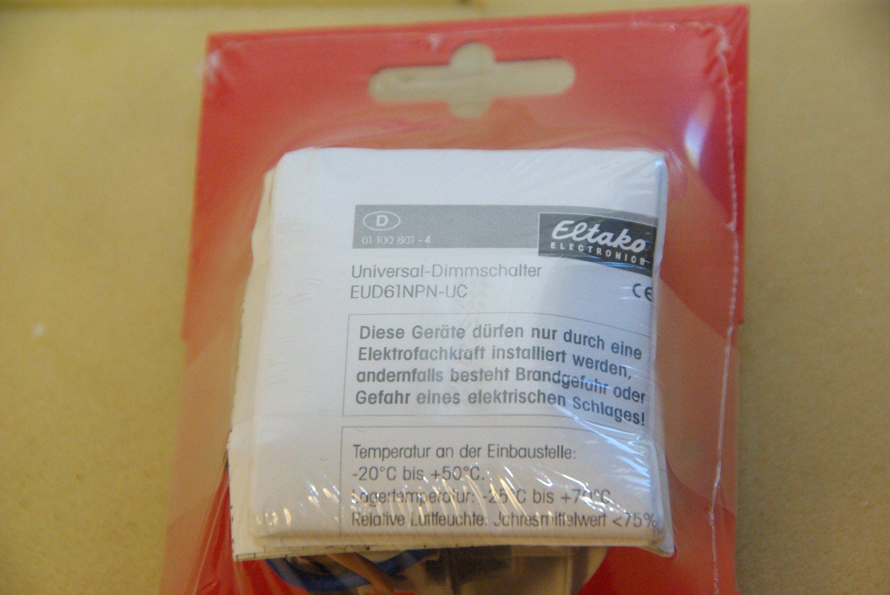 Feller Schalter: Feller UP-Taster mit Universaldimmer, ws – Neu und originalverpackt aus Herisau von Cevianer1844 4