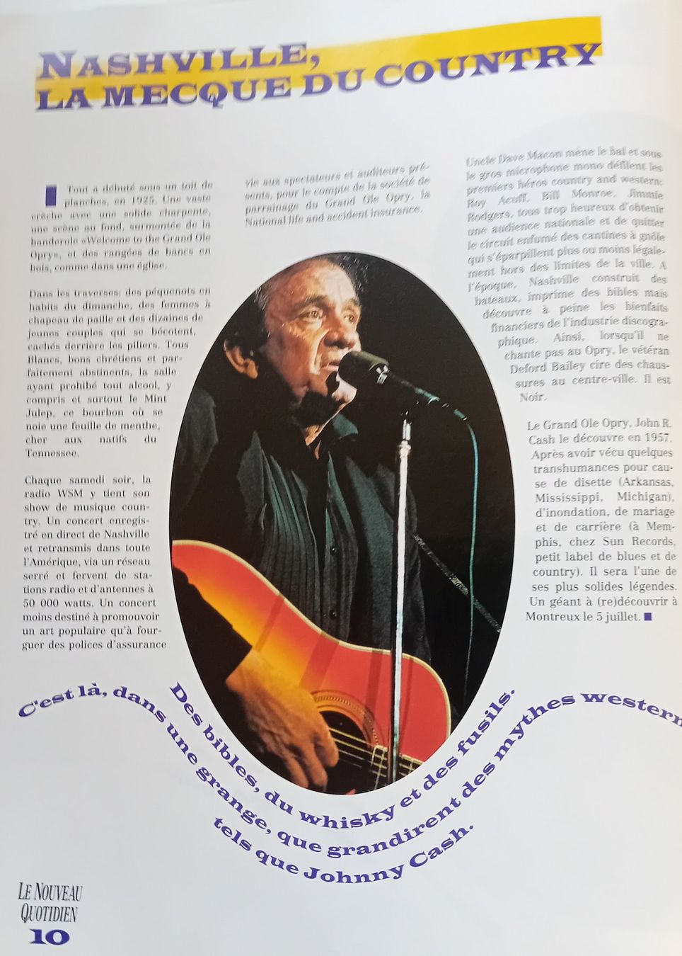 Documenti: Montreux 1994 - Avant-programme – Usato da Bulle venduto da LeTempsCestCool 7