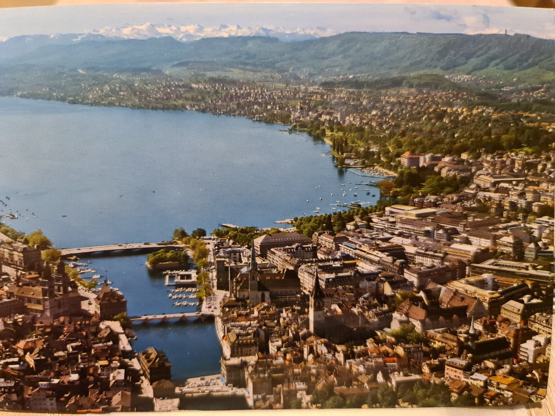 Cartoline postali: Ansichtskarte Zürich 1969 – Usato da Dintikon venduto da Vexi