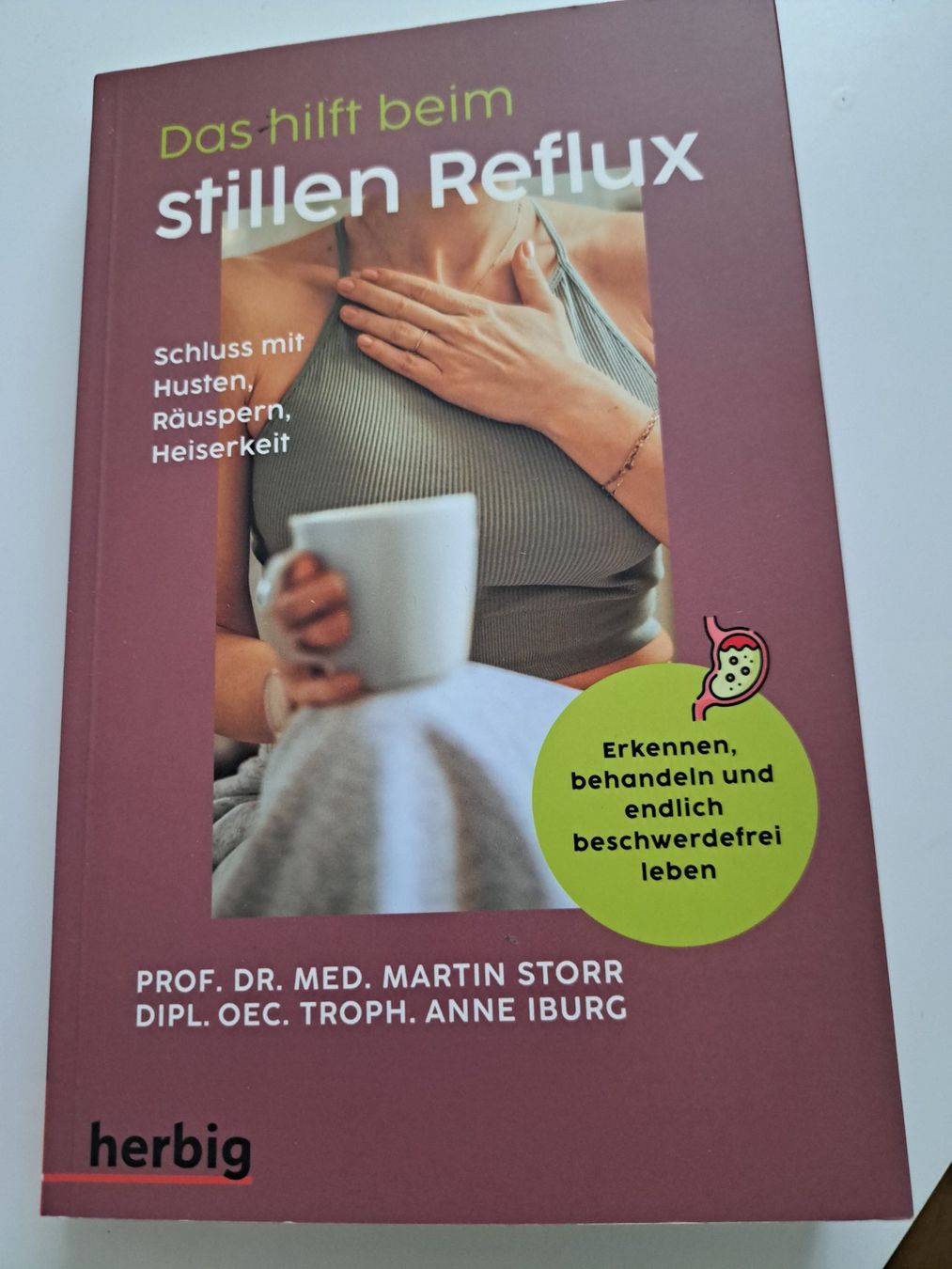 Livres: Buch: Das hilft beim stillen Reflux – D'occasion à Perlen par Sarah1985