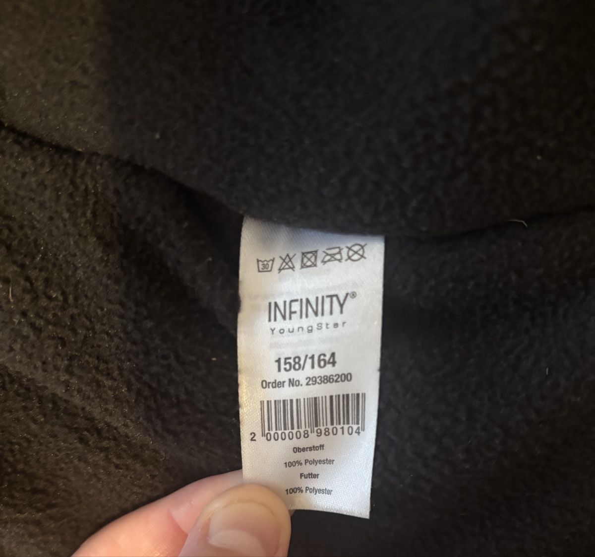 Giacche & Cappotti: Infinity Youngstar Jacket Schwarz, Gr.158/164 – Usato da Aarau venduto da Karaa_Sev09 5