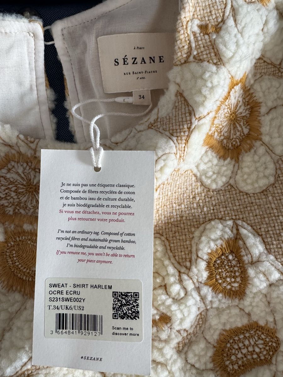 Sezane Pulls & Sweat-shirts: Harlem sweatshirt/pull/blouse Sézane XS – Neuf avec emballage d'origine à Lugano par kiki36s 4