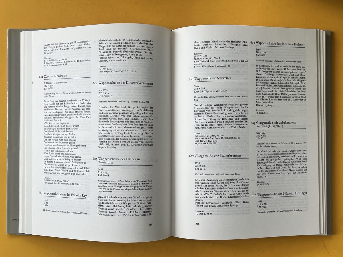 Libri: Glasgemälde Katalog Sammlung Schweizerisches Landesmuseum – Usato da Adliswil venduto da buch_und_kunst 6
