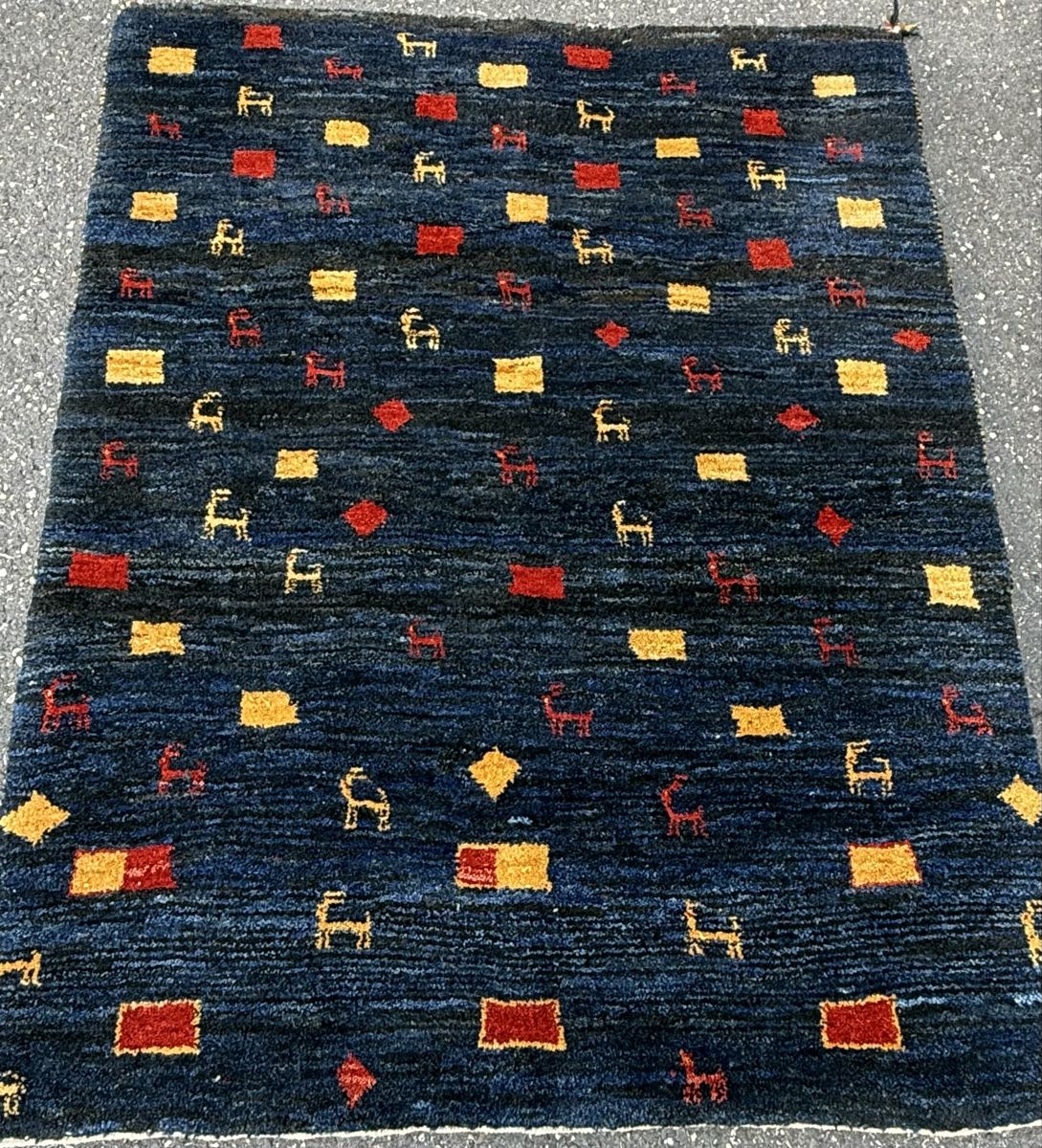 Gabbeh Tappeti: Wunderschöner Orientteppich Gabbeh 144x112.cm – Usato da Sempach venduto da Star7 1