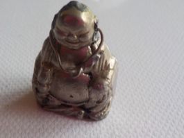 antiker kl. Buda aus Zinn für Setzkasten (Setzkasten 20)(3)