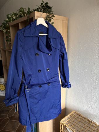 Taifun Collection Trenchcoat - Dunkelblau | Grösse 36/S