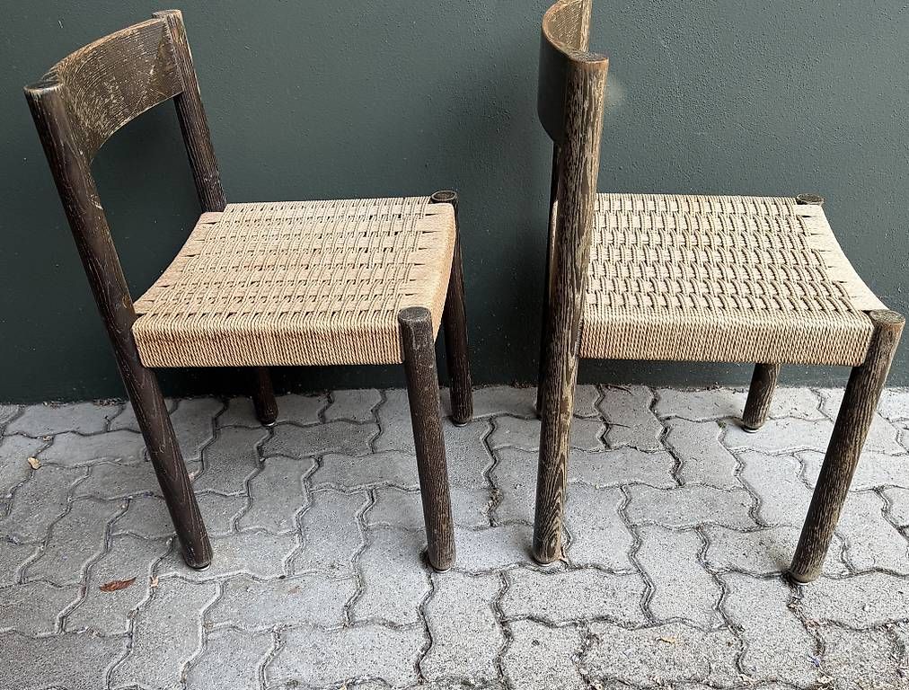 Chaises: Trix und Robert Haussmann Dietiker Stühle – D'occasion à Basel par louloubs