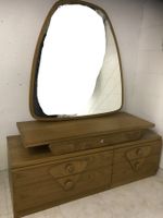 Kommode mit Spiegel aus Holz braun gebraucht guter Zustand