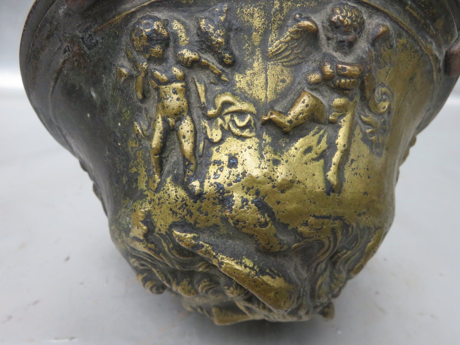 Chiavi & Serrature: MASSIVER TÜRKNAUF BRONZE / EISEN RENAISSANCE – Usato da BERN venduto da erassmusvonrotterdam 2