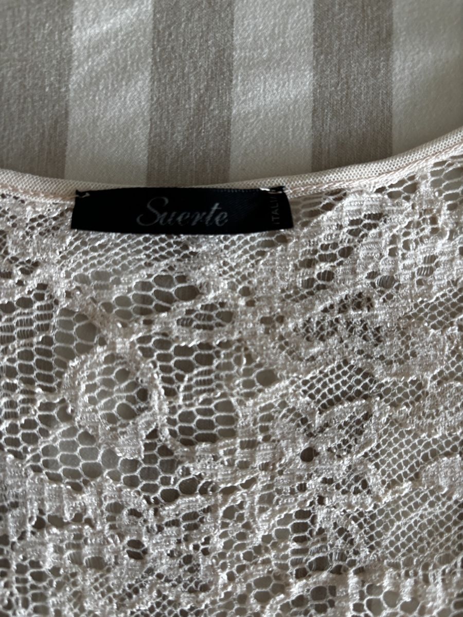 Kleider: Kleid Spitze beige Grösse M – Gebraucht aus Salenstein von Silly...0 7