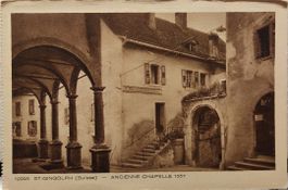 ST-GINGOLPH (Suisse) - Ancienne chapelle 1557