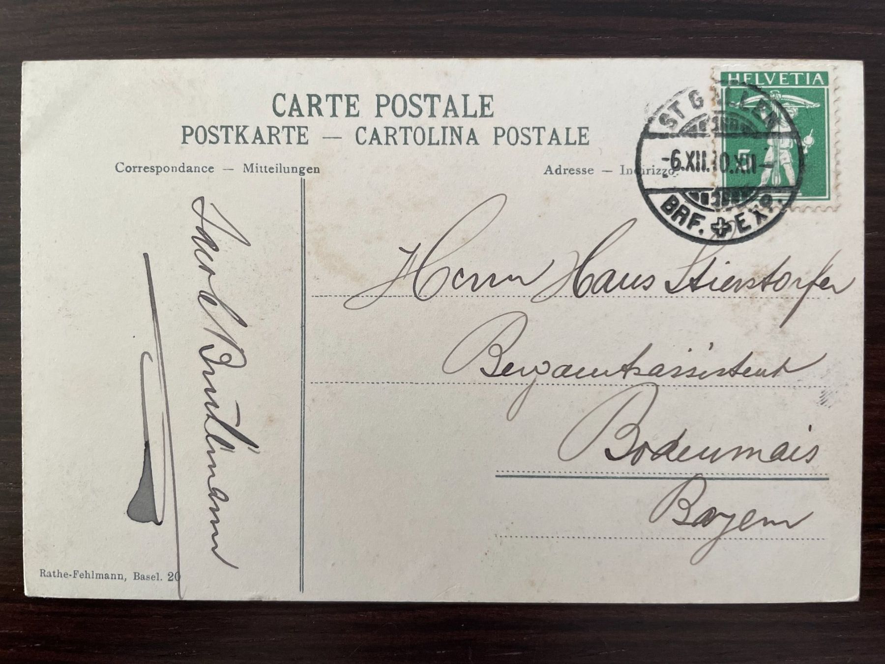 Cartes postales: ST. GALLEN Marktgasse, 4 Ansichtskarten – D'occasion à Wald ZH par TLILEF 8