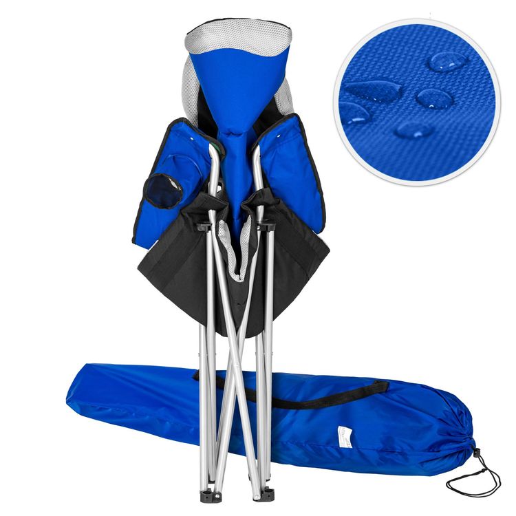Stühle: 2 Campingstühle mit Polsterung - blau – Neu (gemäss Beschreibung) aus Murten von Roland.Kemmer.AG 4