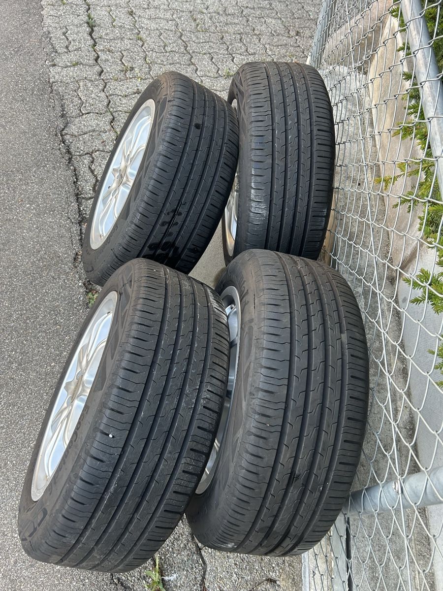Cerchioni: Autec Felgen mit Reifen Continental – Usato da Uster venduto da Touareg310PS 2