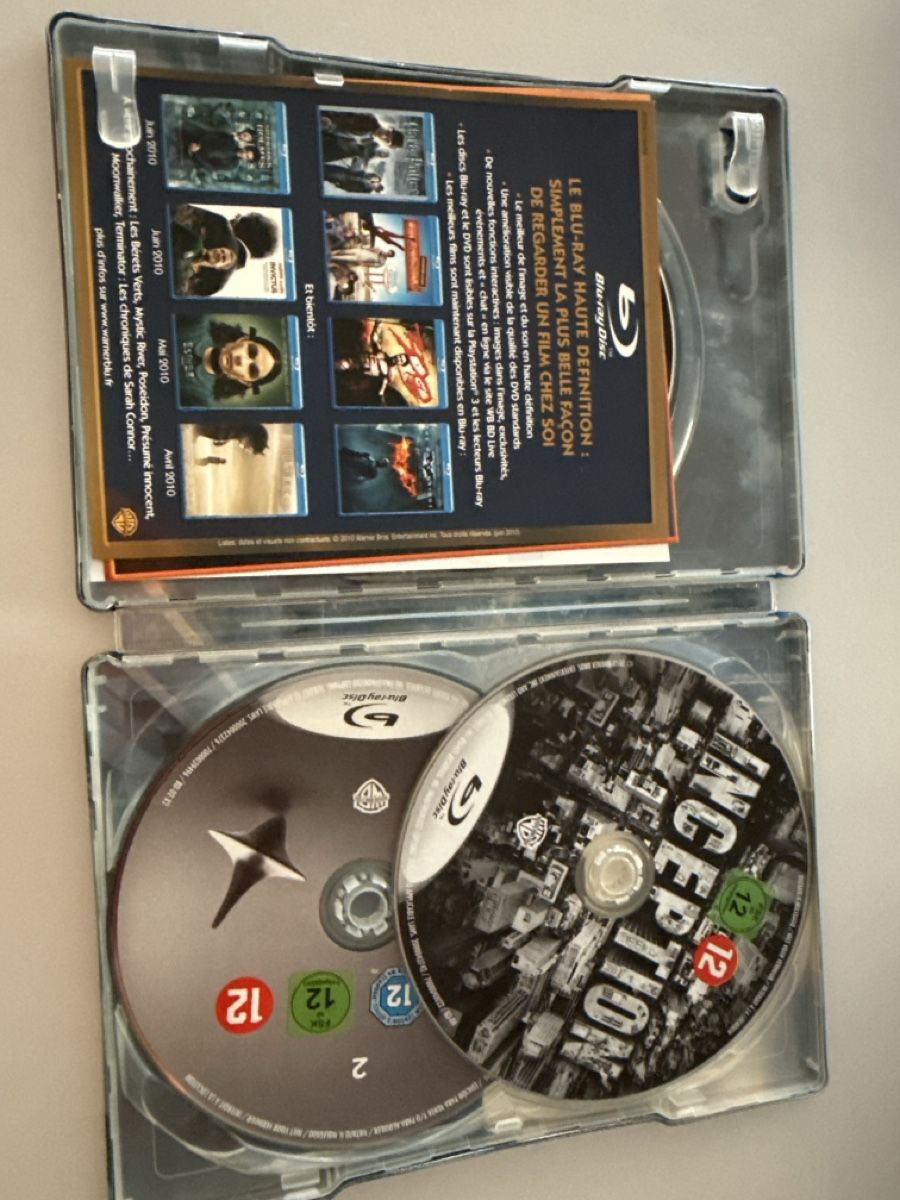 Tutti i DVDs: Inception Ultimate Edition Blu-ray DVD Steelbook – Nuovo (secondo la descrizione) da Zürich venduto da nad_s27g 2
