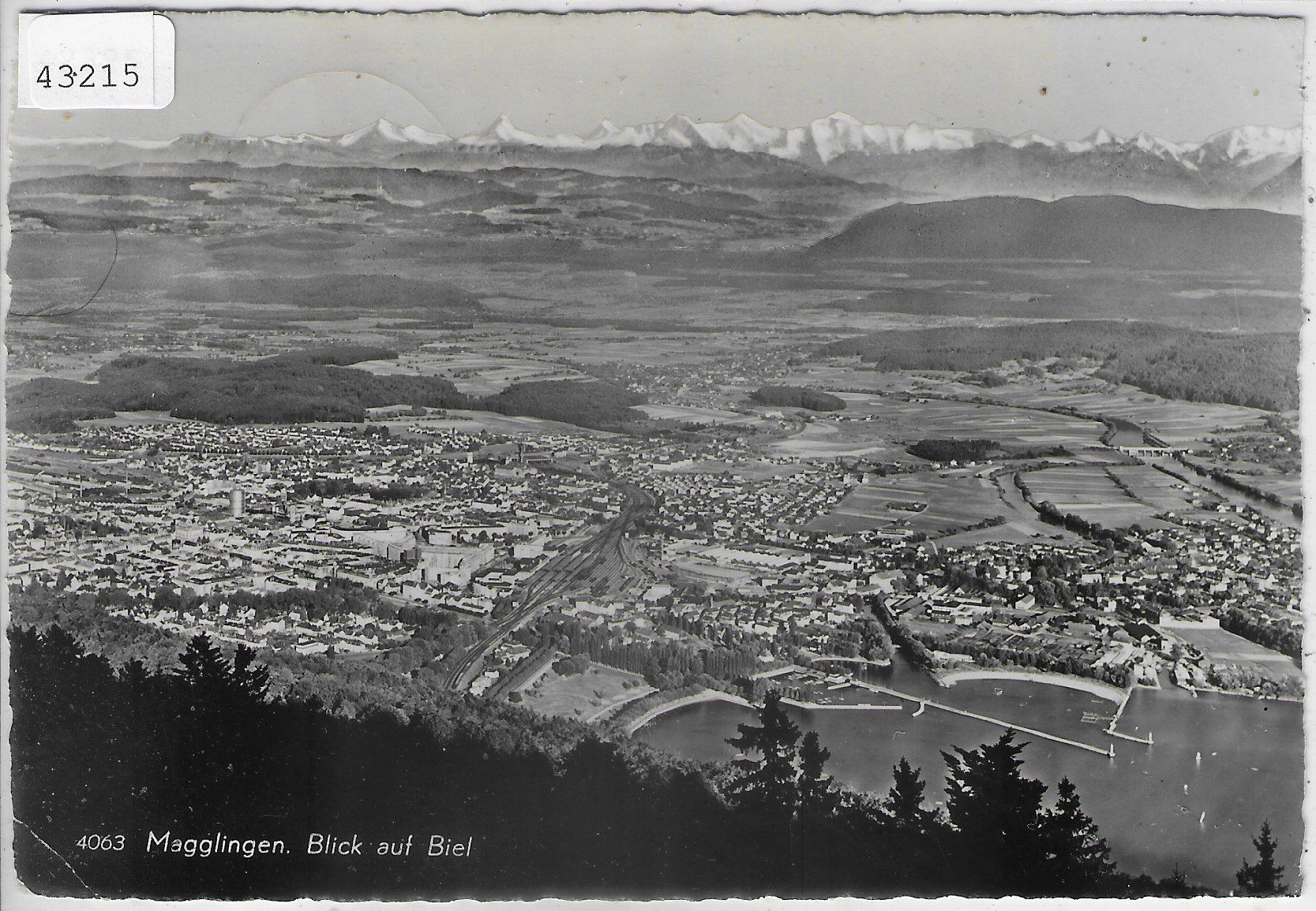 Ansichtskarten: Magglingen - Blick auf Biel – Gebraucht aus Ettingen von Kartenplanet