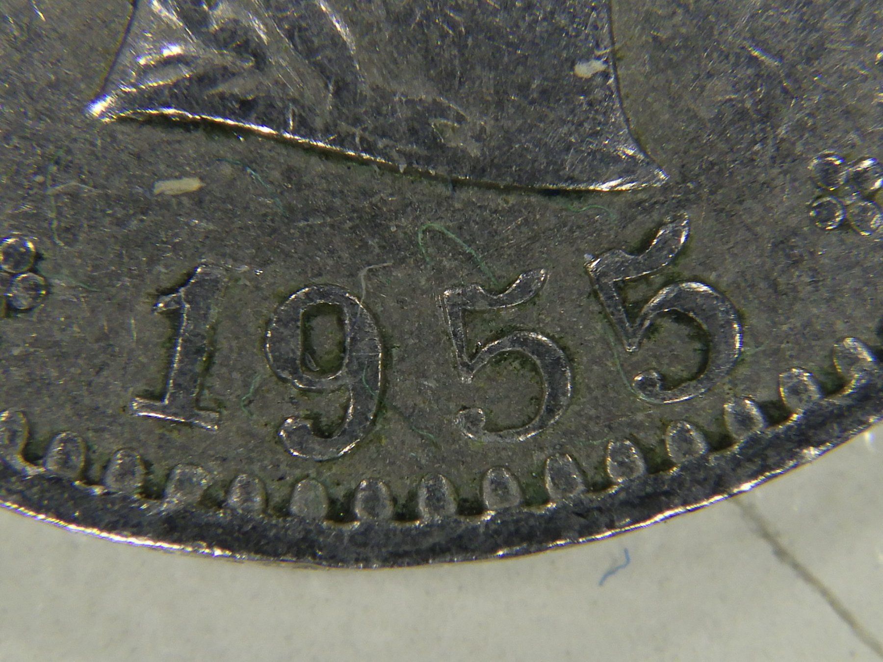 Tutti le monete: Schweizer 10 Rappen Münze 1955 – Usato da Egg b. Zürich venduto da yan_6728 1
