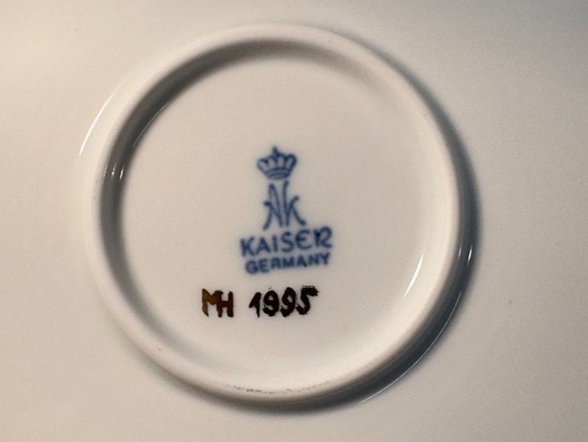 Piatti: 2 Grosse Teller mit goldenem Ornament – Usato da Dürnten venduto da RaschaKatz 2