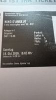 Zwei Konzerttickets Nino D‘Angelo