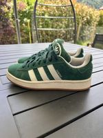 Adidas Campus Vert Suede Baskets Taille 38 Bon État Automne 