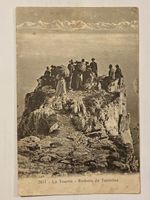 Historische Postkarte La Tourne Rochers de Tablettes ⛰️