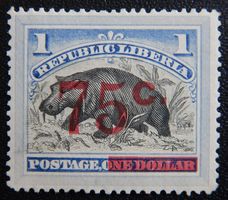 Liberia Kat. 80 I * 1902 sign.
