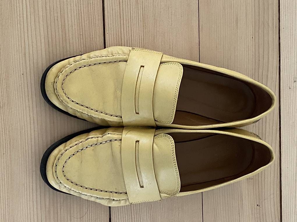 Aeyde Scarpe da donna: Mokassins Gelb Leder Aeyde 37 – Usato da Zürich venduto da ran_gl69 2