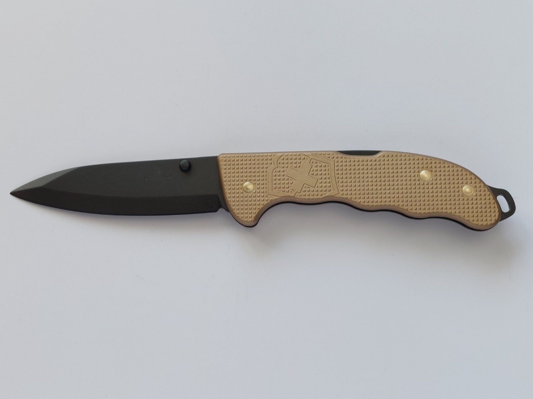 Victorinox Coltelli tascabile: Victorinox - "Evoke BS Alox Beige" – Nuovo e nell'imballaggio originale da Liebefeld venduto da Helveticus6