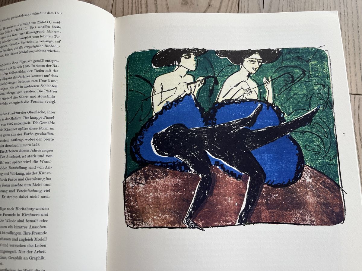 Libri: E. L. Kirchner - Graphik ( Buch von 1961) – Usato da Romanshorn venduto da Apfelschuss 1