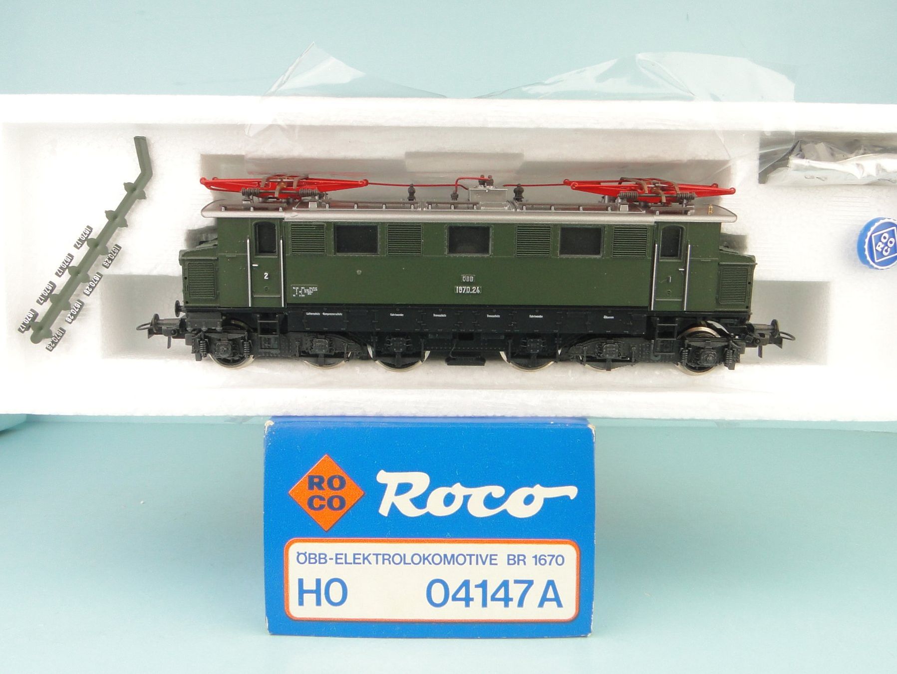 Roco Modellini di ferrovie: Roco 4147A ÖBB 1670, neuwertig – Usato da Bülach venduto da cann11 6