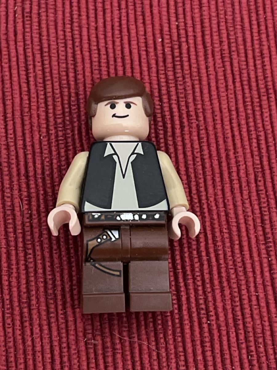 Star Wars Statuette: Lego Han Solo  schwarze Weste, leichtes Flei – Usato da Neuenhof venduto da Pixeline