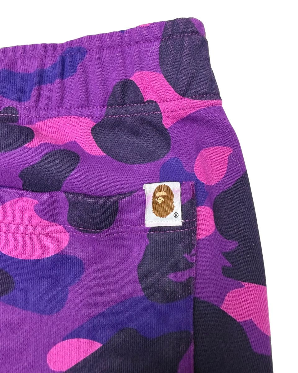 Bape Pantaloni: Trackpant Bape purple camo - L – Usato da Lausanne venduto da Unehistoiredesapes 6