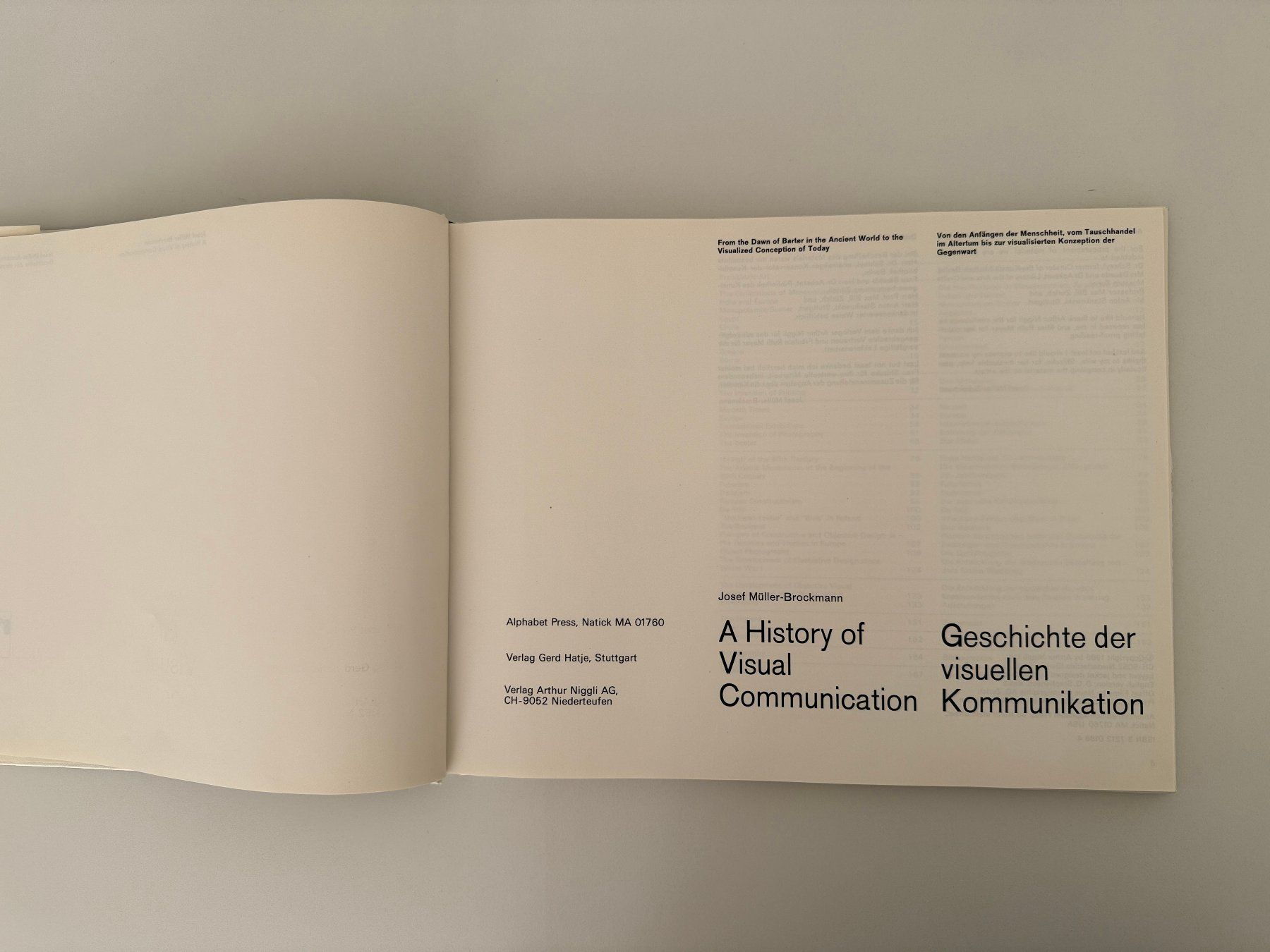 Libri: Geschichte der visuellen Kommunikation 1986 – Usato da Bern venduto da consign_agency 2