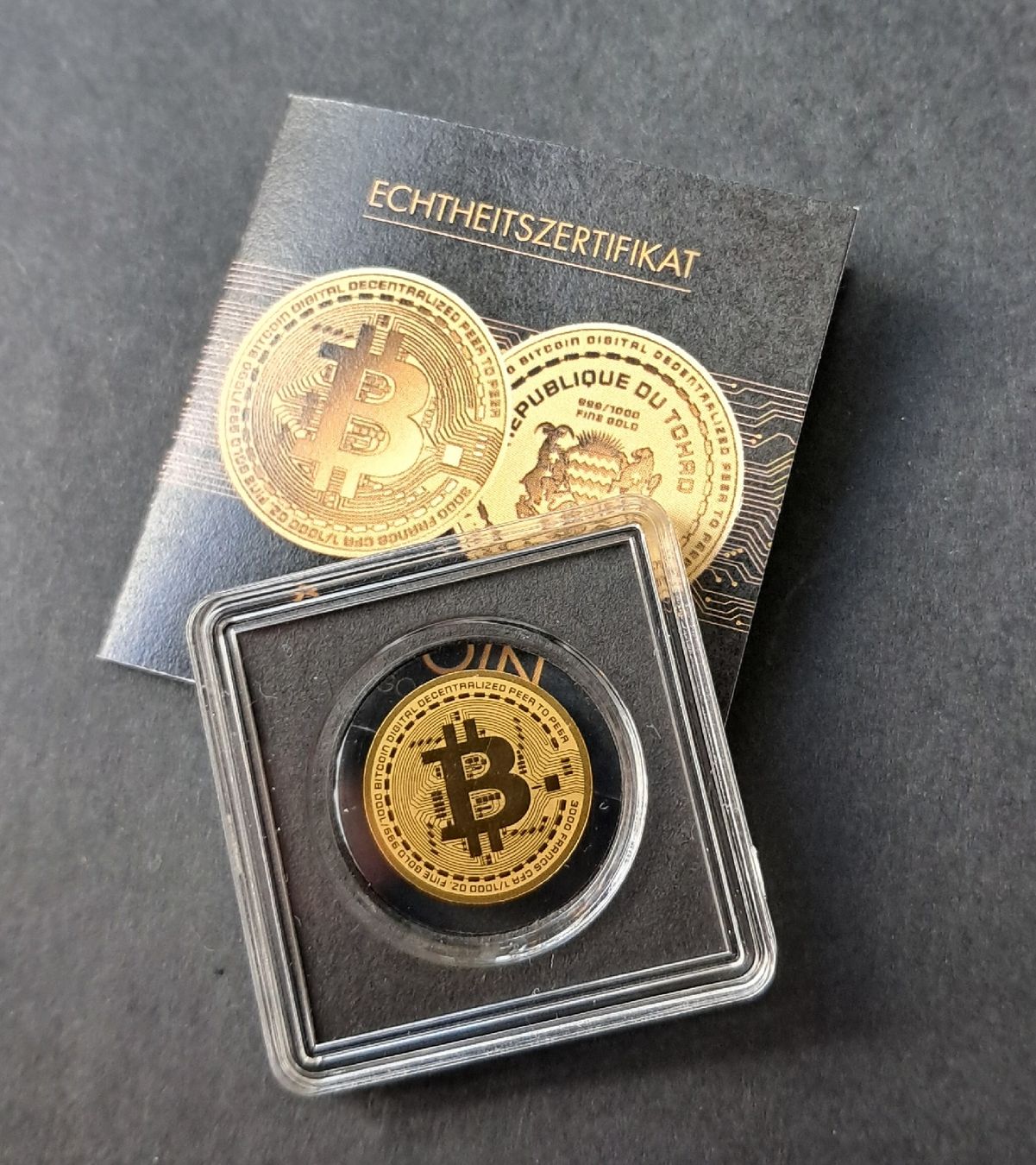 1/1000 OZ Goldmünze Bitcoin, Gold 999 (Neu und originalverpackt) in  Weinfelden für CHF 33 – mit Lieferung auf Ricardo kaufen