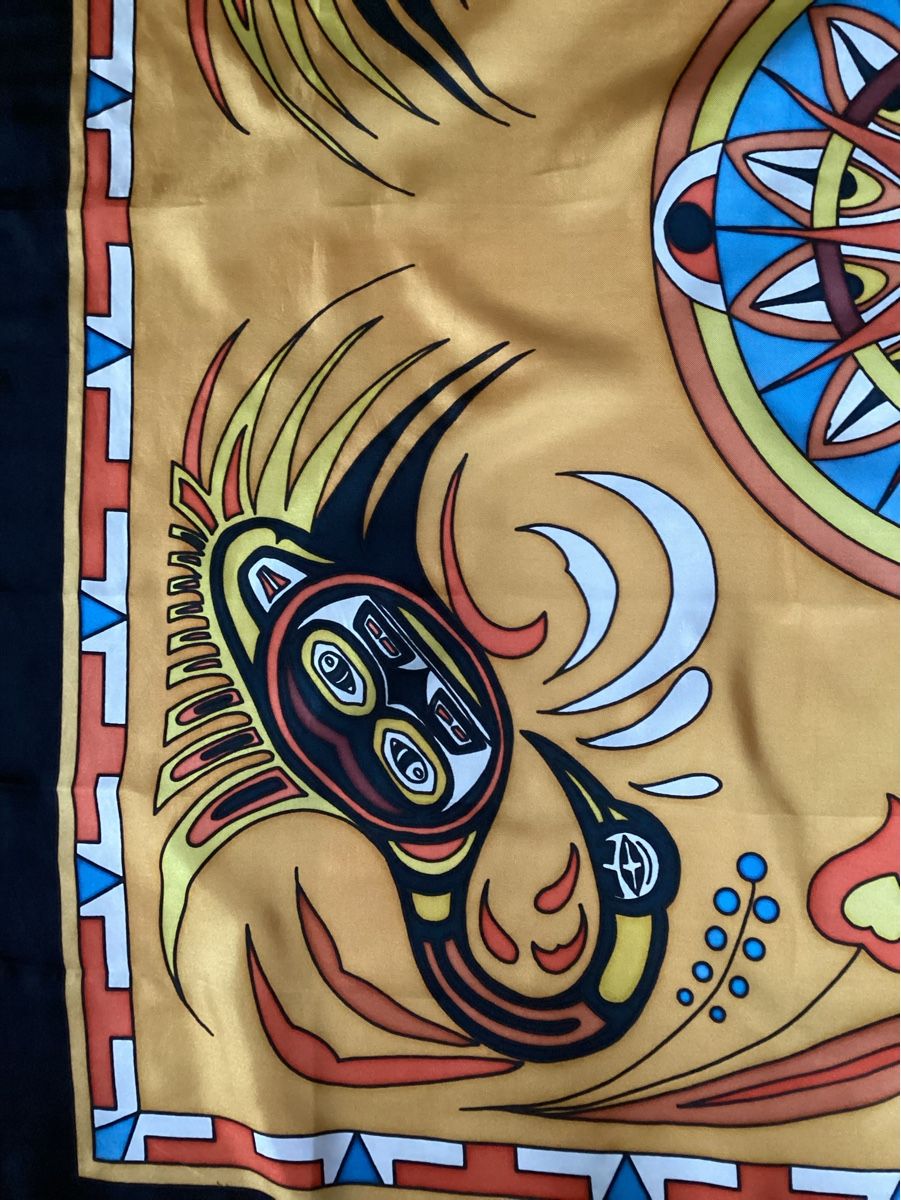 Foulard & Sciarpe: Seidenfoulard – Nuovo e nell'imballaggio originale da Salenstein venduto da Esprit57 1